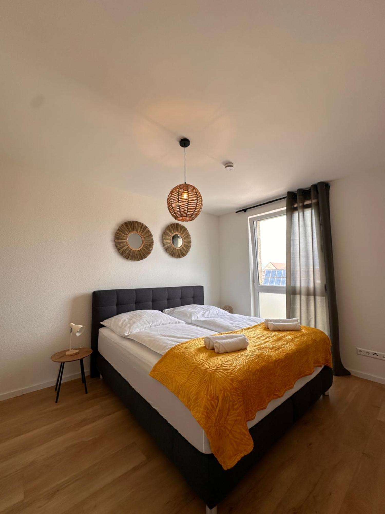 Amao-Sepia I 86Qm I King-Size Beds I Netflix I Privat Balcony I Free Parking I Near Europapark Appartement Rheinhausen Buitenkant foto