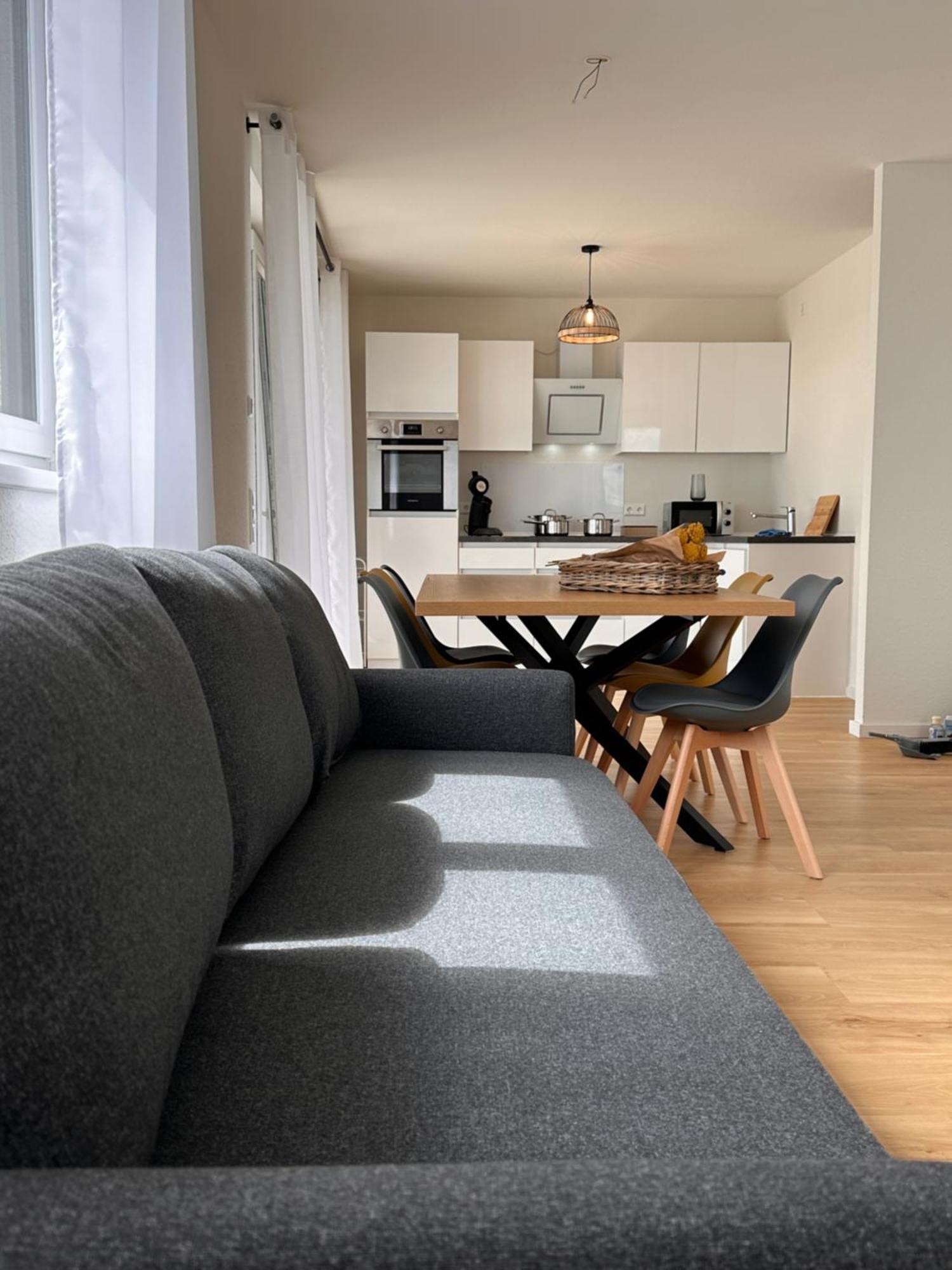 Amao-Sepia I 86Qm I King-Size Beds I Netflix I Privat Balcony I Free Parking I Near Europapark Appartement Rheinhausen Buitenkant foto